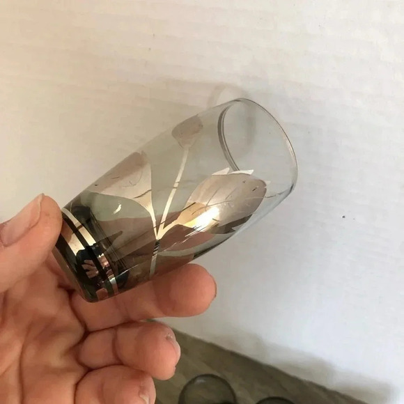 Vtg  Silver Overlay Shot Glasses - Picture 6 of 7